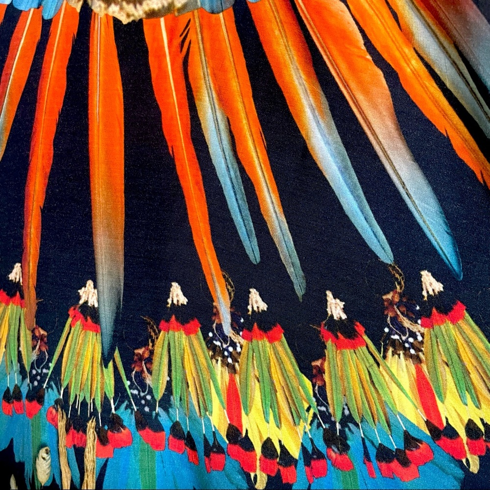 Jean Paul Gaultier Vintage Soleil Designer 1990s Printed Halter Dress - Picture 13 of 14